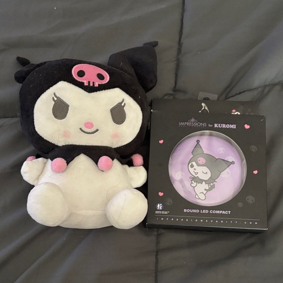 Other - Kuromi Plush and LED Compact Set